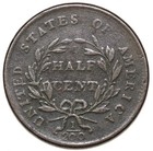 1800 1 2c Draped Bust Half Cent