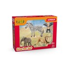 Schleich  Wild Life Africa Starter Set  Wild Life 42721 2024  New Inbox 4 Pieces