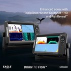 Lowrance Eagle 7 Splitshot Hd Fishfinder Us Inland Charts C-map Options - New   