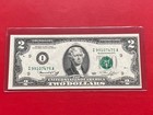1976  2 Two Dollar Bill   Minneapolis I   Block Sheet I-a Uncirculated
