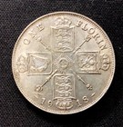 1918 British Silver  1 Florin  Wwi  Enn Coins