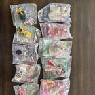 Vintage 1997 Mcdonald s Barbie   Hot Wheels Happy Meal Set Of 10 Nib   1 Bag 
