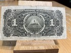 1941 1 Cordoba Banknote Nicaragua Good Condition