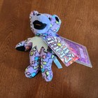 Grateful Dead Beanie Bear Mardi Gras Limited Liquid Blue New 12270 Of 20000