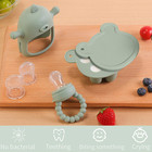 Baby Fruit Food Feeder Breastmilk Popsicle Molds For Teething Relief - 3 Pack Fe