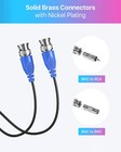 4 Pack 100 Feet Bnc Video Power Cable For Cctv Security Camera Pure Copper Wire