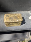 Vtg Maryland Club Original Mixture Tobacco Green Metal Tin Snuff Prop Empty