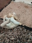 Vintage Holt Howard Pixie Elves Iridescent Candle Hugger