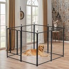Dog Playpen 40   8 Panel Heavy Duty Pet Playpen Dog Exercise Pen Cat Fence