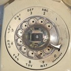 Vintage Rotary Dial Telephone Stromberg Carlson Cream Retro Desk Phone