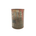 Empty Vintage Used Valvoline Motor Oil Can All Heavy Duty Tin Can