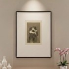 Signed Original 1930 Raphael Soyer Drawing  kiss   framed  Matted 