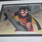  Rare Robin Cel  growing Pains   Wb Coa With Key Master Background Batman Series