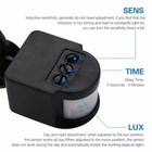 2x 180   Motion Sensor Infrared Pir Movement Detector Outdoor Sensor Light Switch