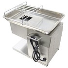 Tj90t-b Commercial Meat Slicer W 4mm Blade Kitchen Pork Beef Cutter 200kg h 110v