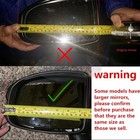 Door Side Mirror Cover Cap For Honda Fit Jazz Gk5 2014-2020 Shell Housing