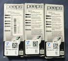 Lot Of 3 Peeps Carbon Klean Eyeglass Lens Cleaner - Carbon Microfiber Technology
