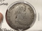 Peru 1818 Lima 8 Reales Silver Ex Jewelry Vf   Ferdinand Vii