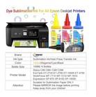 400ml Sublimation Ink Refills For Epson Inkjet Printers