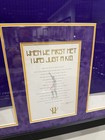 Kobe Bryant Signed Autographed Adidas Swingman Jersey Framed Lakers Panini