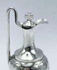 Travel Communion Jug Victorian Gothic Silver Plated