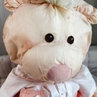 Vintage Fisher Price Puffalump Bear Cub In Peach Romper 1986 Rare