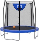 Skywalker Trampoline Outdoor 8 Ft  12 Ft  15 Ft Jump N    Dunk Round Outdoor Tr   