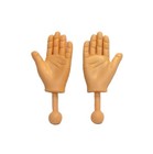 New - Little Plastic Prank Hands  Funny Joke Gags  Trick Up Your Sleeves  nip 