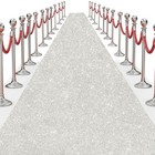 New Glitter Carpet Runner 2 6x30 Ft Non-woven Wedding Aisle Party Decor White