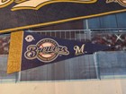Vintage Mlb Milwaukee Brewers Full Size Baseball Pennant   Mini Pennant Set