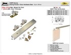 Johnson Hardware Jh100601dr 100 Series 60  Aluminum Track - Mill Aluminum