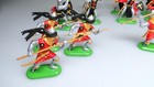 Britains Toy Soldiers 24 Knights Deetial Indians Vintage 70s Figures Lot