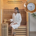 2 In 1 Sauna Celsius Thermometer Hygrometer For Sauna Room