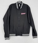 Rupaul s Drag Race Crew Production Black Full Zip Bomber Jacket Sz M