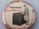 1926 Tray Pack Dry-pack Cabinet Pocket Mirror Advertising Grand Rapids Michigan 