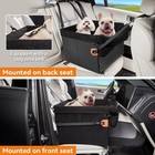 Dog Car Seat For Small Dogs pu Leather Mediumpet Car Seat Boosters puppy Cat Car