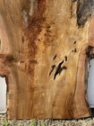 K57  Maple Burl White Lace Live Edge Slab 41x27x2 18 Curly  Flame Birds Eye 10mc