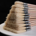 12pcs set watercolor Oil Art Paint Brush Pig Bristle Painting Art Brush Easy To