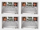 Lucy   Dick Tremayne 2019 Twin Peaks 4 Card Archive Box Printing Plate Set  58