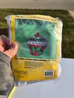 Herrschners Sunrise Holly Berry Cupcake Sequin Bead Christmas Ornament Kit