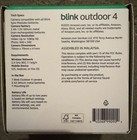 Blink Outdoor 4  4th Gen  Wire-free Smart Security Add On Camera Hd 2-way Audio