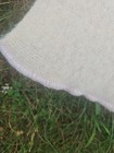 Vintage Trapper Point Striped Wool Blanket 67 x 76  Unknown Maker No Tag  