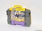 Kinetic Sand - Construction Site Folding Sandbox W  2 Lbs Play Sand   Toy Truck