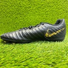 Nike Tiempo Legend 7 Club Fg Mens Size 11 Black Gold Running Soccer Cleats