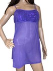 Vintage Y2k 2001 Victorias Secret Purple Sheer Nightie S Nwt