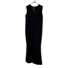 Nwt Spanx Ponte Perfect Sleeveless Jumpsuit Size Xl Classic Black 20383r