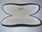 New Ray-ban Black Hard Glasses Case - Fits Optical prescription W cleaning Cloth