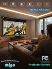 100 Inch Projector Screen Tab-tension motorized Projector Screen Pull Down With 
