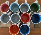 Starbucks Been There Coffee Cup Mug Set Lot  10 Ten Usa States 14 Oz Excellent