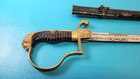 Antique Bolivian Officers Sword Saber Republica De Bolivia   Scabbard Tr1517